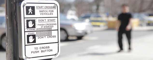 pedestrian crosswalk button