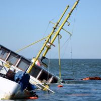 Boat Accident Goes Overboard