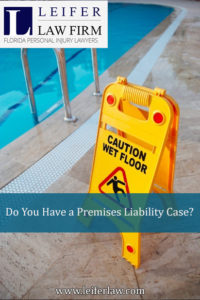 Premises Liability Case Premises Liability Case