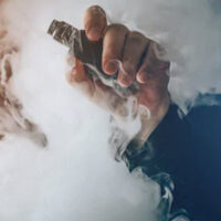 Vape smoke cloud